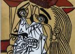 d'après Pablo Picasso (Espagnol, 1881-1973)
La femme qui pleure

Fixé sous verre...