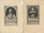28 PIÈCES IMPRIMÉES, XVIIe-XVIIIe SIÈCLES20 portraits de prélats et évêques...