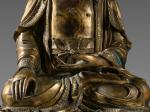 CHINE - Époque MING (1368-1644)
Importante statuette du bouddha Sakyamuni, dit...