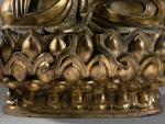 CHINE - Époque MING (1368-1644)
Importante statuette du bouddha Sakyamuni, dit...