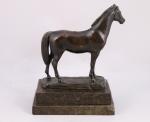 Franz IFFLAND (1862-1935) 
Cheval

Bronze à patine brun doré. Signé sur...