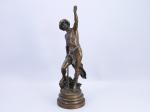 Louis GOSSIN (1846-1928) 
David et Goliath

Bronze. Signé.

Haut. 48 cm.