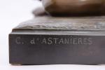 Clément D'ASTANIERES (1841-1917)
L'Espiègle

Bronze à patine brun clair. Signé sur la...