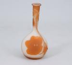 Émile GALLÉ (Nancy, 1846-1904)
Vase soliflore

en verre multicolore, gravé à l'acide....