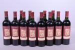 MADIRAN, Argile Rouge, Montus Bouscasse, 2001, douze bouteilles.