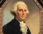 ÉCOLE AMÉRICAINE DU XIXeATELIER DE GILBERT STUARTPortrait de George WashingtonToile...