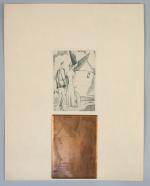 JEAN ÉMILE LABOUREUR (1877-1943)Deux estampes et leurs plaques gravées :...
