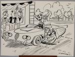 LEFFEL (Né à Genève en 1918)
15 dessins humoristiques pour la...