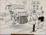 LEFFEL (Né à Genève en 1918)
15 dessins humoristiques pour la...