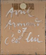 ARMAND AVRIL (Né en 1926 à Lyon) "C'est lui"Technique mixte....