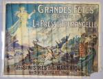 Tours - Grands Magasins Réunion de 4 affiches"GRAND BAZAR NOUVELLES...