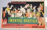 Liqueurs2 affichesLeonetto Cappiello (1875-1942)"MENTHE PASTILLE / Liqueur - E. Giffard...