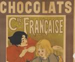 Théophile-Alexandre Steinlen (1859-1923)"Chocolats Thés Compagnie Française". Signée. [1895]. Epreuve originale...