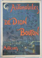 Automobiles et CyclesHenri Thiriet (1873-1946)"DE DION-BOUTON / Moteurs / Puteaux"...