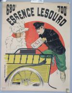 Automobiles et CyclesMisti, Ferdinand Mifliez (1865-1923) dit"ESSENCE LESOURD". Signée et...
