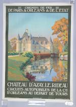 Transports - VoyageConstant Duval (1877-1956)Réunion de 4 affiches"CHEMIN DE FER...