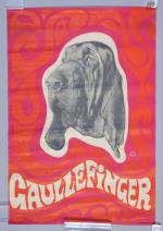 Années 1960-19704 affichesMarie-Claire Lefort et Marie-Francine Oppeneau"GAULLEFINGER" Surnom du général...