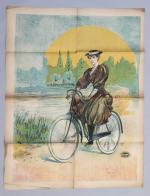 [Cycles et automobiles]Imprimerie Camis à ParisLot de 3 affiches avant...