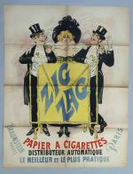 [Cigarettes]Imprimerie Camis à ParisLot de 2 affiches, épreuves originales imprimées...