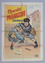 [Chocolat]Imprimerie Camis à ParisLot de 3 affiches et 2 affichettes,...