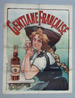 [Alcool]Imprimerie Camis à ParisLot de 4 affiches, épreuves originales imprimées...