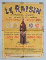 [Alcool]Imprimerie Camis à ParisLot de 5 affiches, épreuves originales imprimées...