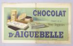 [Chocolat]Imprimerie Camis à ParisLot de 3 affiches, épreuves originales imprimées...