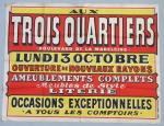 [Grands magasins - Paris]Imprimerie Camis à ParisLot de 6 affiches,...