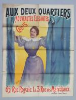 [Commerces]Imprimerie Camis à ParisLot de 3 affiches, épreuves originales imprimées...