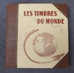 MONDE. Album Mondial THIAUDE forte représentation de France Colonies Françaises...