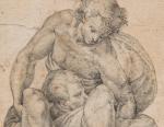 Attribué à Alessandro Allori (Florence, 1535-1607).
Ange hissant par les bras...