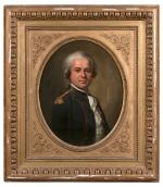 Johann Melchior Wyrsch (Buochs, 1732-1798)Portrait du Chevalier de PecauldToile et...