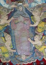 Espagne, XVIe siècle
Les litanies de la Vierge 

panneau brodé, dont...