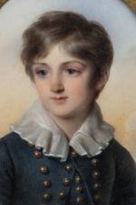 Jean-Baptiste Isabey (Nancy, 1767-1855, Paris) 
Portrait de jeune homme, 1819

Gouache...