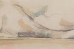 Paul Cézanne (Aix-en-Provence, 1839-1906)
Bord du lac d’Annecy, 1896

Aquarelle.

Haut. 23,7 Larg....