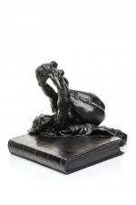 Auguste Rodin (Paris, 1840-1917, Meudon)LEcclésiaste, modèle créé en 1898 Bronze...
