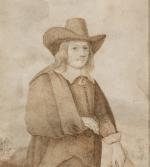 Anthony Crussens (actif à Bruxelles entre 1652 et 1665)Portrait d'un...