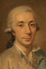 Attribué à Jens Jørgensen Juel (Balslev, 1745-1802, Copenhague)
Portrait d'homme dans...