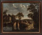 Attribué à Cornelis Gerritz Decker (Harlem, vers 1620-1678)Le passage du...