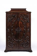 D'après William Vile (Sommerset, circa 1700-1767, Londres)Cabinet en armoire, modèle...