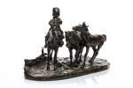Evgeni Alexandrovich Lanceray (Saint-Pétersbourg, 1848-1886)Enfant conduisant trois chevaux, dit aussi...
