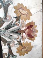 Italie, XVIIIe siècleImportant panneau d'autel dit "Paliotto"en scagliola et marbre...