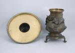 Japon, époque Meiji (1868 - 1912). Important Usabata, vase à...