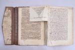Afrique du Nord, XIXe siècle.Manuscrit non identifié, daté 1854 et...