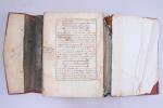 Afrique du Nord, XIXe siècle.Manuscrit religieux, recueil de hadiths, partie...