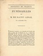[Littérature] 
ANGE-FRANÇOIS FARIAU, DIT DE SAINT-ANGE (1747-1810), POÈTE ET ACADÉMICIEN...
