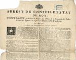[Banque de Law - Colonies] COMPAGNIE DES INDES ET LA...