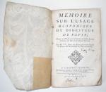[Sciences - Inventions] FRANÇOIS-GUILLAUME QUÉRIAU (1714-1790)   		 ...