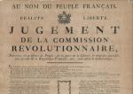 [Révolution française] CONDAMNATIONS À MORT SOUS LA TERREUR À LYON...