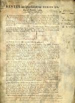 [Varia]ANCIEN RÉGIME 4 pièces manuscrites sur parcheminPrévôté de Paris, 23...